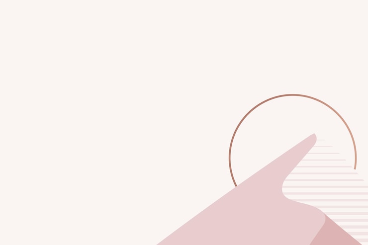 Gratis Vektor pink gold mountain background vector aesthetic