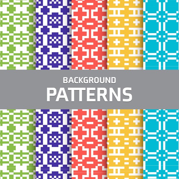 pixel patterns