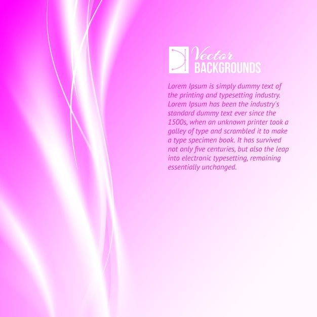 purple abstract background with text sample template