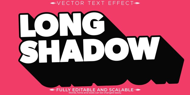 retro vintage text effect editable 70s and 80s text style