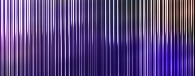 Ribbed glass background with holographic stripe