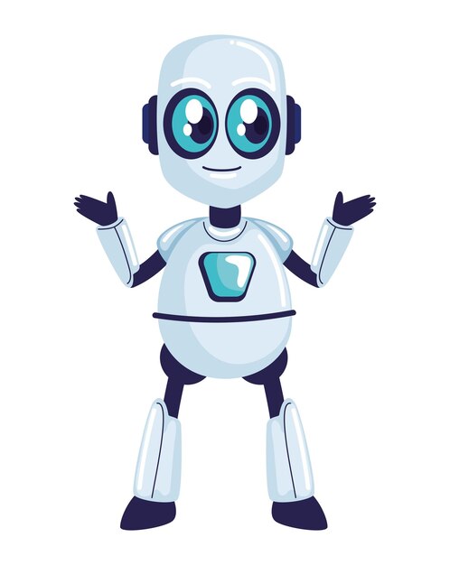 robot ai technology automation icon