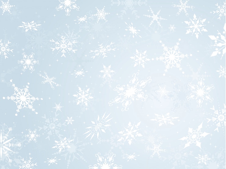 Gratis Vektor snowflake background