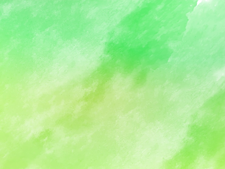 Gratis Vektor soft green decorative watercolor texture background