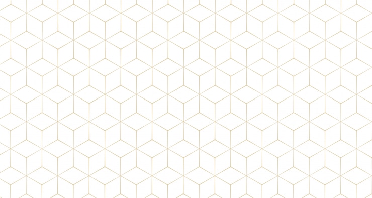Gratis Vektor stylish hexagonal line pattern background