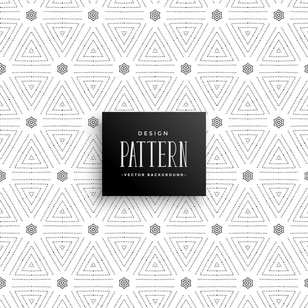 stylish subtle dots triangle pattern background