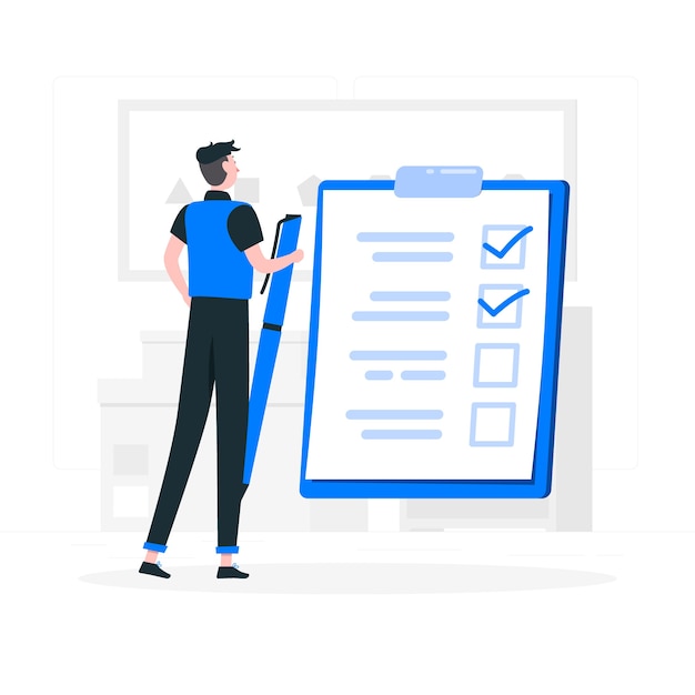 to do list concept illustration