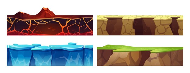 Underground layer seamless texture