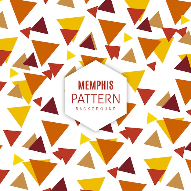 Vector Memphis Pattern Background