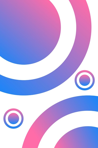 Vektor bakgrund cirkel gradient färgstark design
