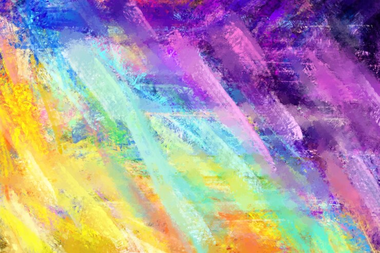 Gratis Vektor watercolor oil painting background