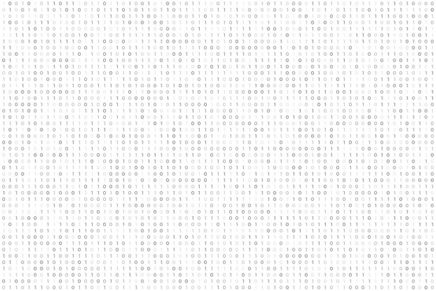 web tech white background digital binary code programming language