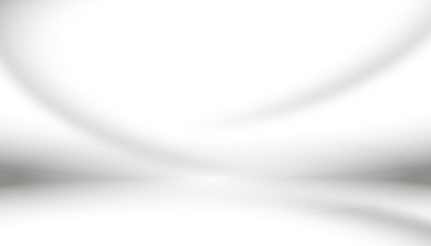 white studio wavy room background