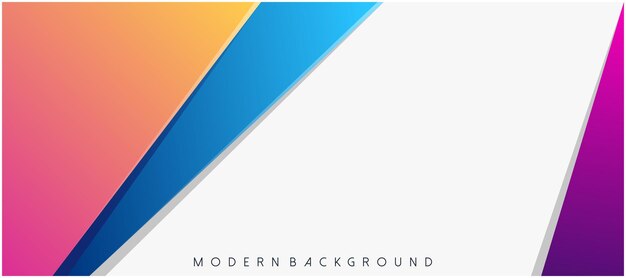Abstract colorful shapes background