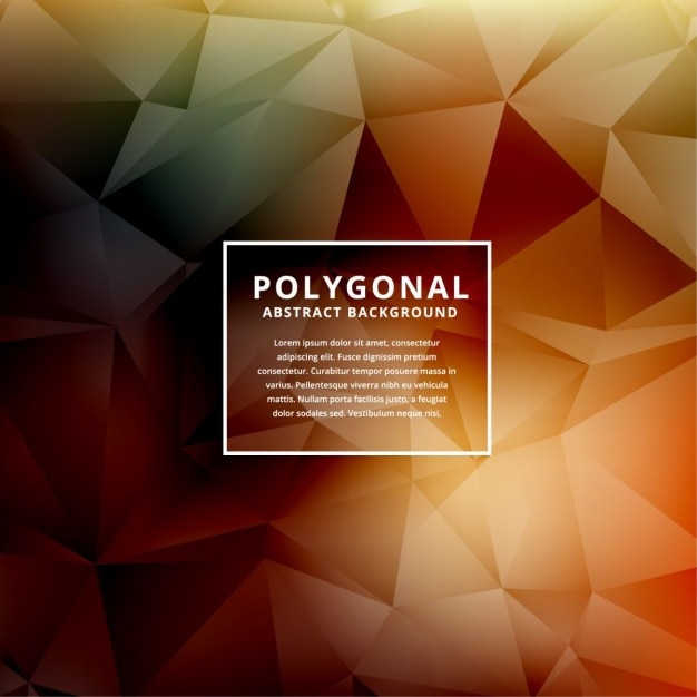 Abstrakt bakgrunn i lav poly-stil