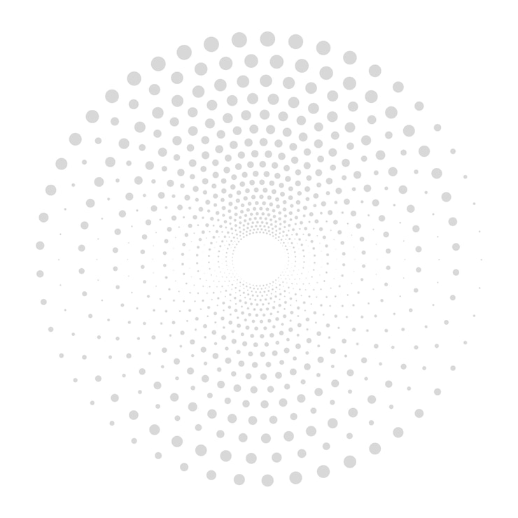Gratis Vektor abstrakt grunge-halftone sirkler teksturert bakgrunnsdesign