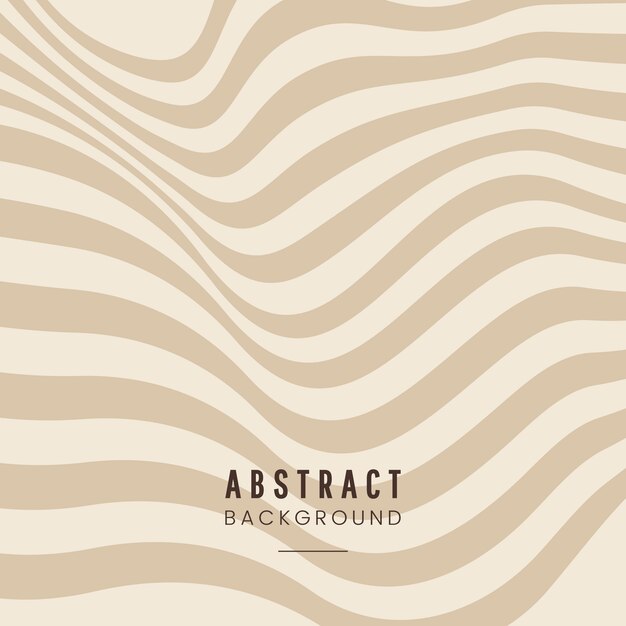 Beige abstrakt bakgrunnsdesignvektor