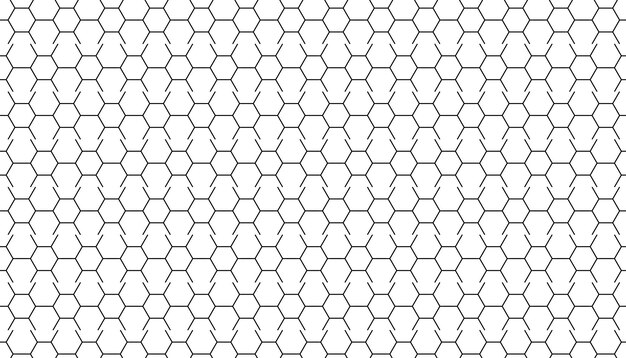 clean geometric fence design banner for decoration