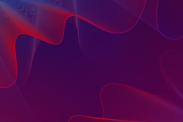 Dark wavy background
