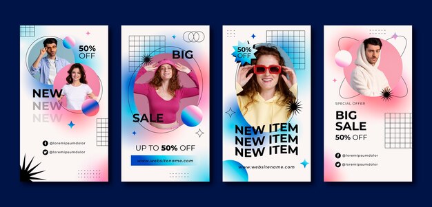 Design av gradient mal