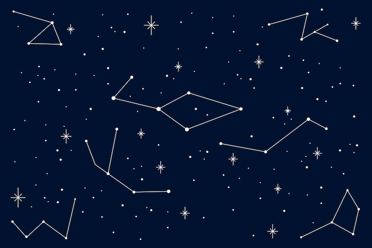 Gratis Vektor flat design silver stars background