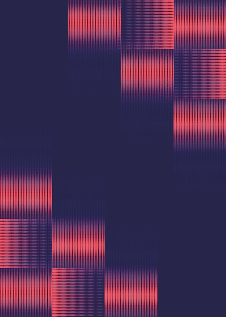 Gratis Vektor futuristic halftone design
