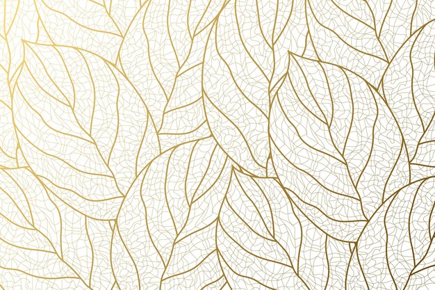 Gradient golden linear background