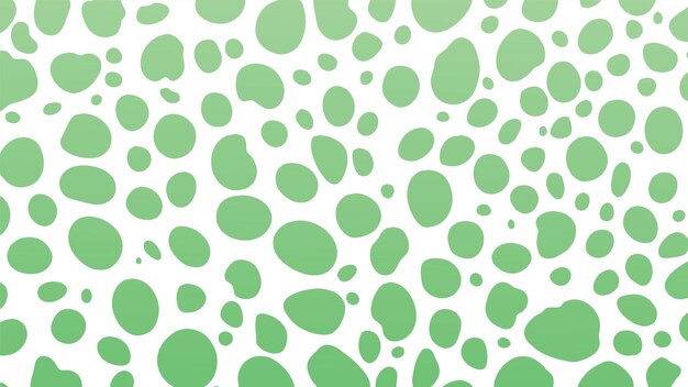 green seamless pattern with dots
