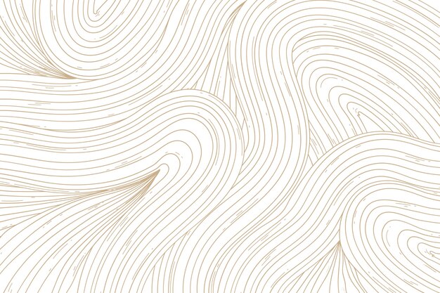 Hand drawn abstract  outline background