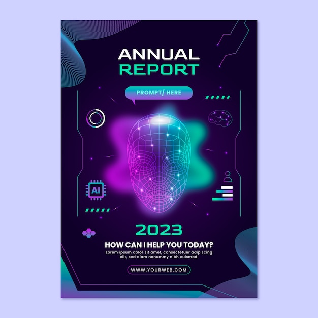 Hand drawn ai template design