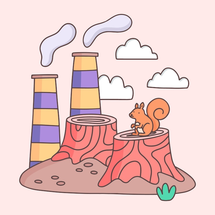 Gratis Vektor hand drawn biodiversity background