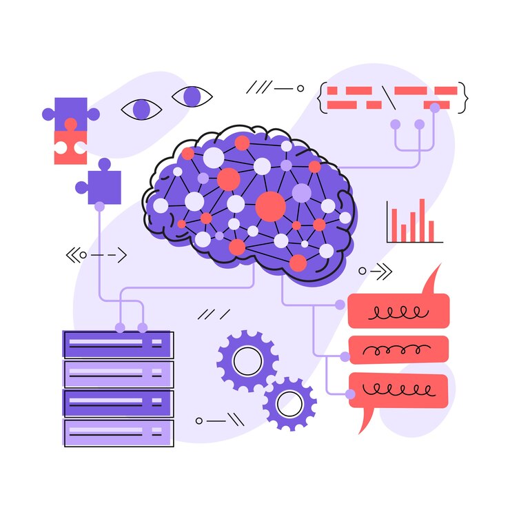 Gratis Vektor hand drawn flat design npl  illustration