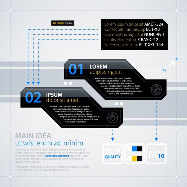 infographic template design