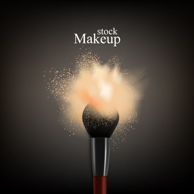Makeup Brush Powder
