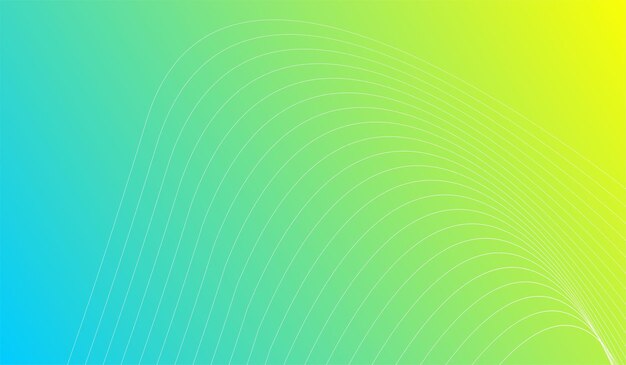 Minimalistisk gradient bakgrunn med bølgemønster
