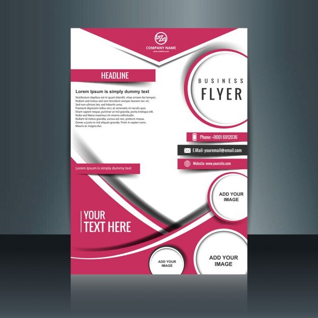 modern business flyer