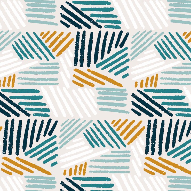 Gratis Vektor organic flat abstract element pattern