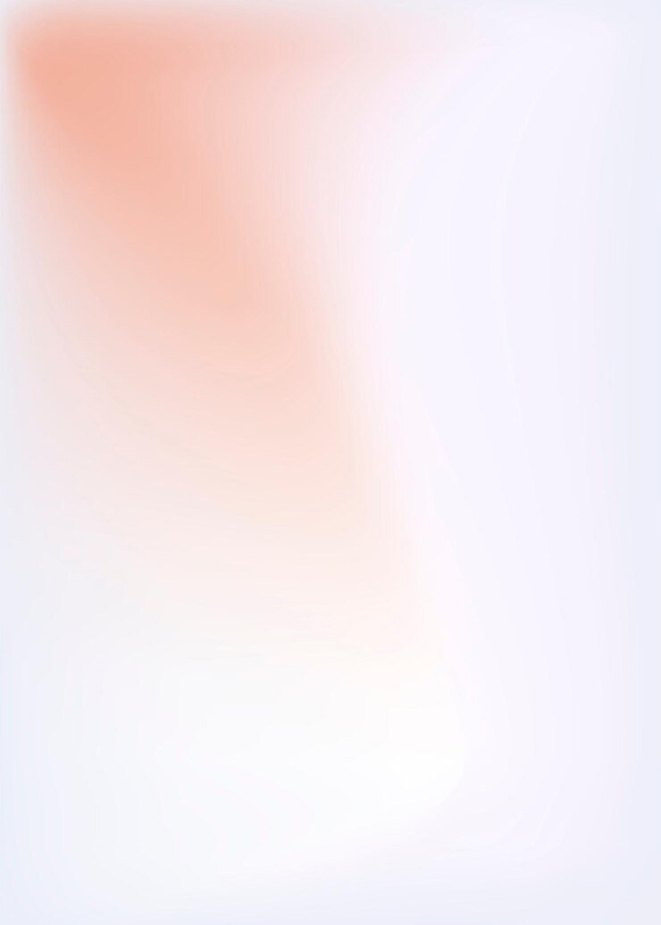 Gratis Vektor pastel soft peach gradient blur background vector