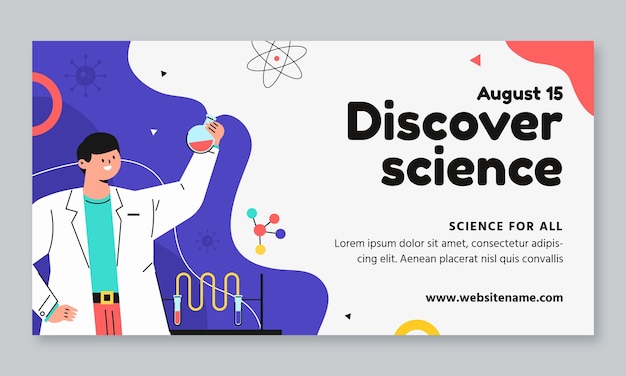 Scientific research facebook post