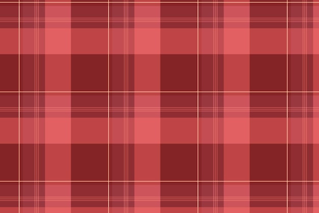 seamless tartan background, red abstract pattern design vector