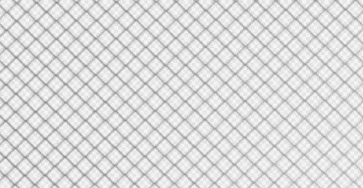 Gratis Vektor shadow effect of metal fence mesh