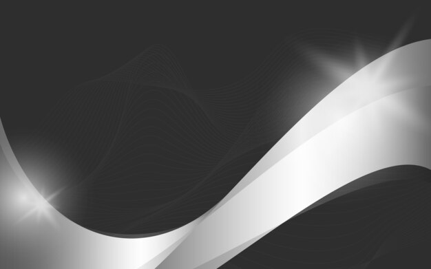 silver abstract background