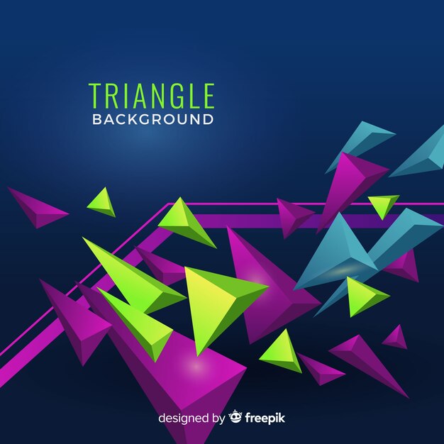 triangle background