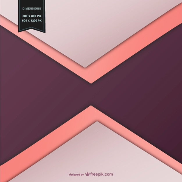 triangular background vector