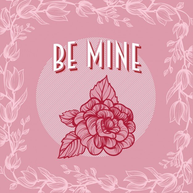 Valentine Day Rose Background