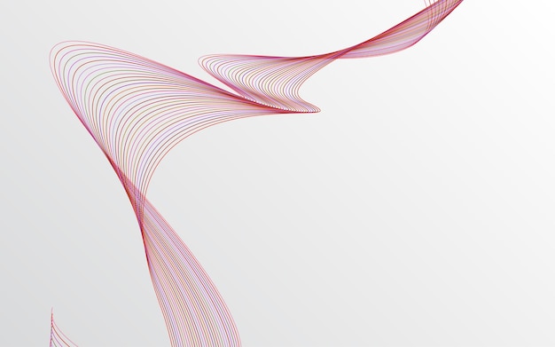 vector abstract wave background red waves background