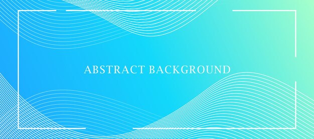 Vector blue curve background