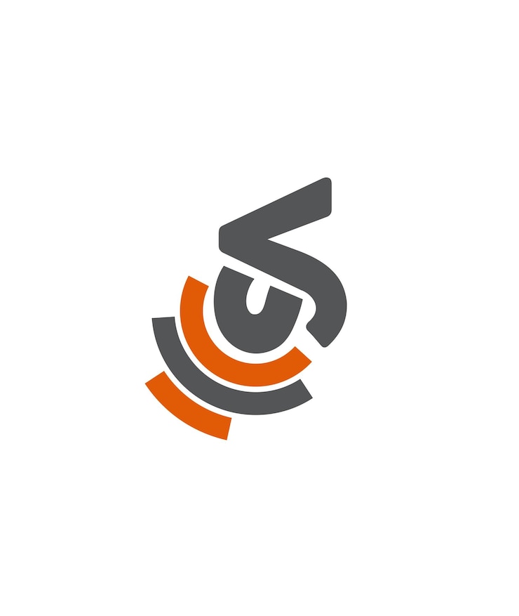 Gratis Vektor vs logo branding identity corporate vector design