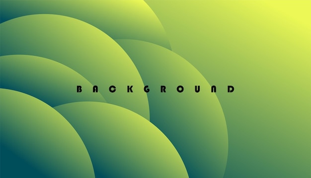 Wave green background illustration vector design