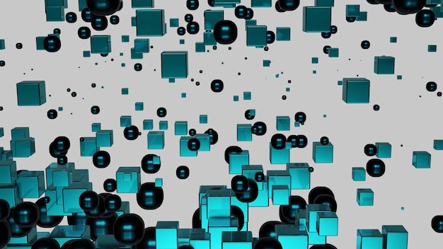 3d abstract background. 3d render copy space template for advertising, marketing, tech company, business, corporations.